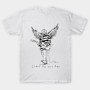 Kurt cobain playing guitar T-Shirt